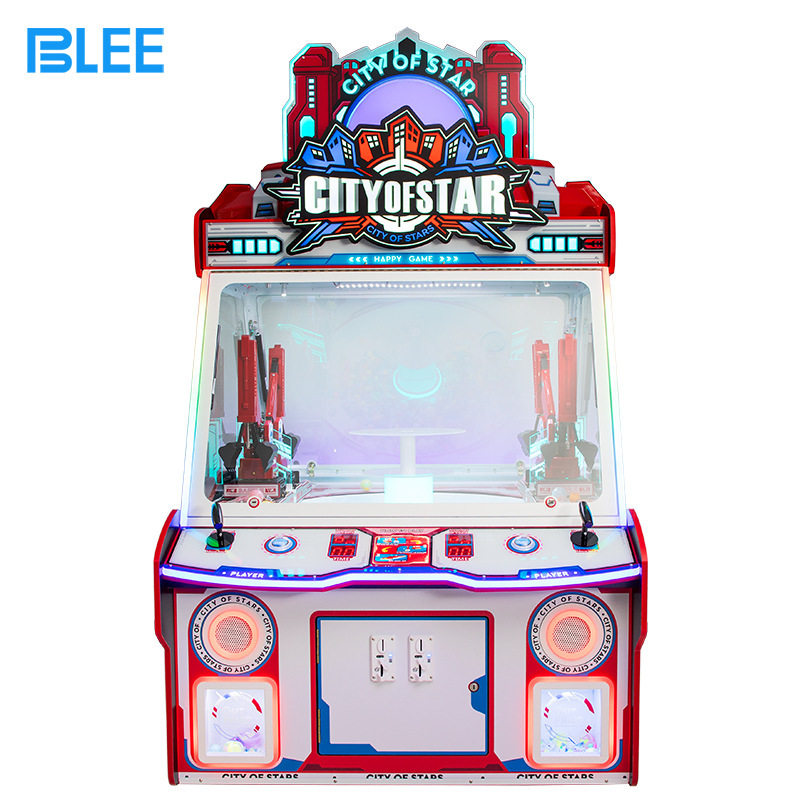 大型电玩城新款四人挖糖游戏机繁星之城机械臂抓礼品娱乐设备工厂