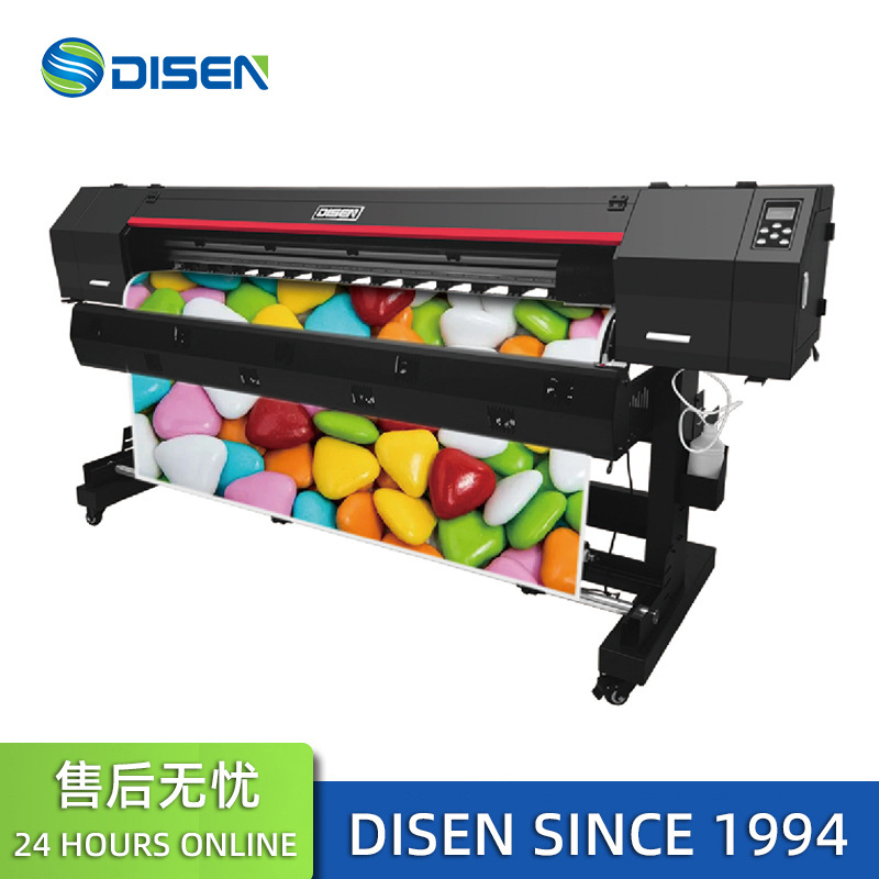 1.8m室内喷绘写真机 国产压电写真机价格 Eco Solvent Printer