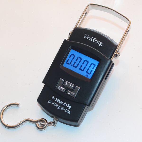 威衡手提电子秤手提秤电子称重便携弹簧秤行李手提称快递称买菜称