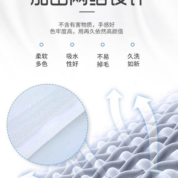 超厚12层全纱特厚抹布不沾油不掉毛洗碗巾棉纱百洁布厨房专用抹布