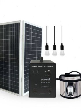 1000w1kw太阳能发电站 太阳能发电机藏区专用 太阳能供电站
