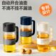厨房玻璃油壶自动开合油壸家用酱油醋调味料瓶重力油罐防漏不挂油