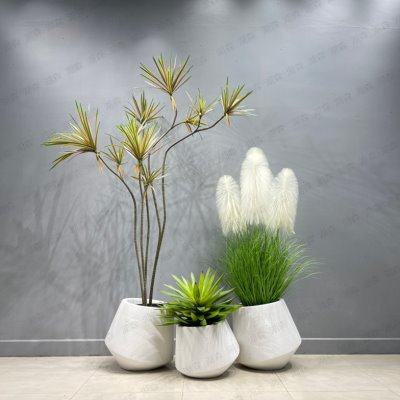 北欧简约落地大花盆室内盆景摆件家居客厅玄关装饰花器花瓶造景饰,家居饰品,花盆,淘宝优惠券,粉丝福利购,淘宝优惠卷