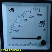 MW德庆电表 交流功率表 DB德表 96L1B 72L1 2500KW 380V
