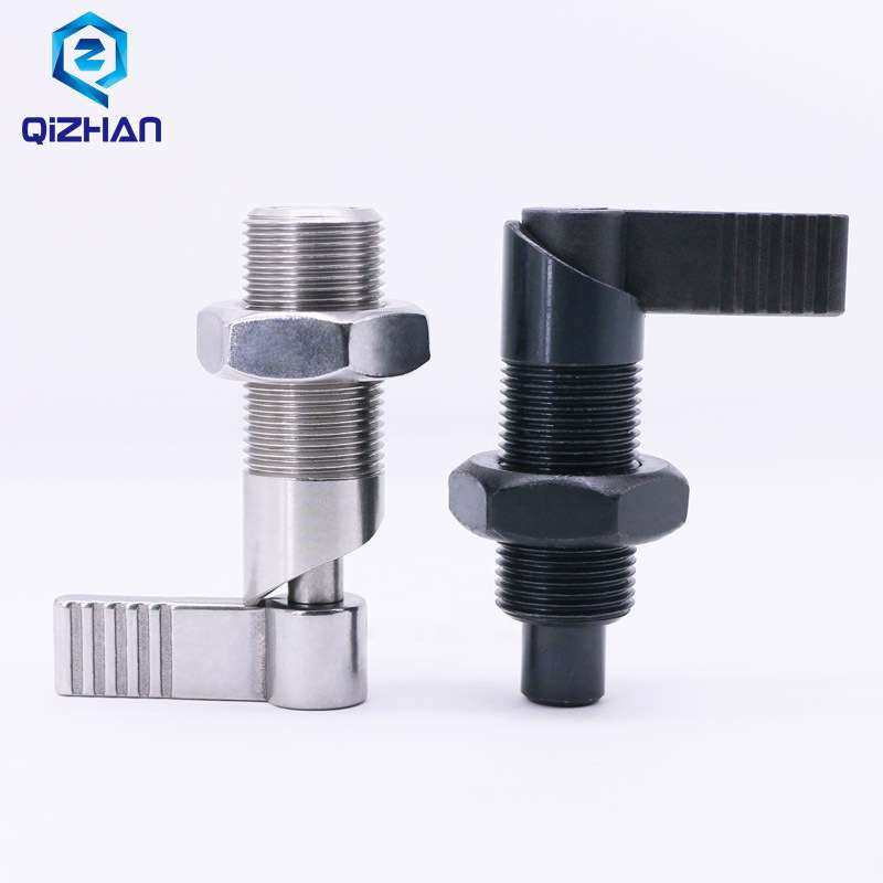 把手旋钮柱塞L型分度销GN612弹簧定位销止动伸缩插销SPXVB/SPXVBK