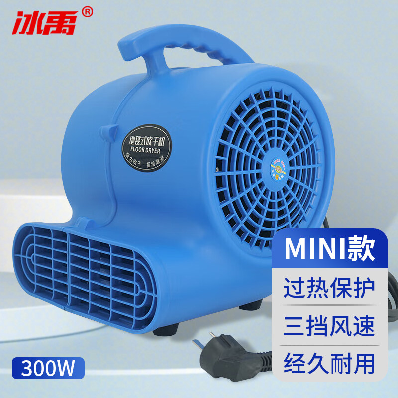 冰禹Bj255 吹地机 厕所地面吹干机工业商用吹风机 地毯烘干机