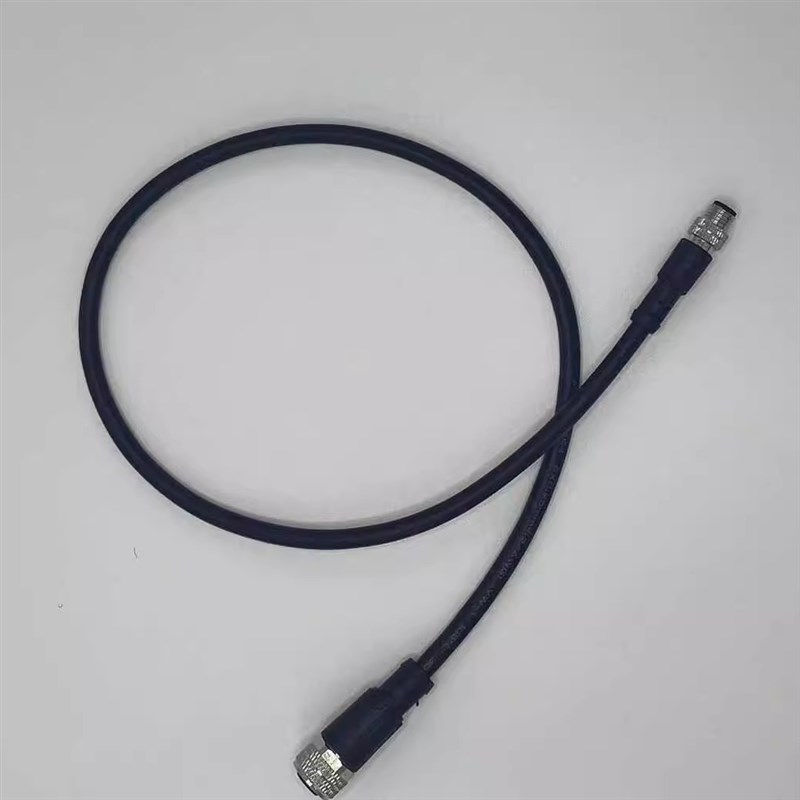 M8转M12航空插头线 mid360专用 连接宇树机器狗GO2