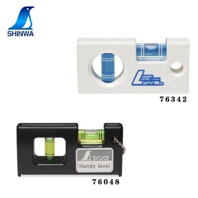 日本亲和SHINWA企鹅带磁性水平尺76048便携式76342水平仪100MM
