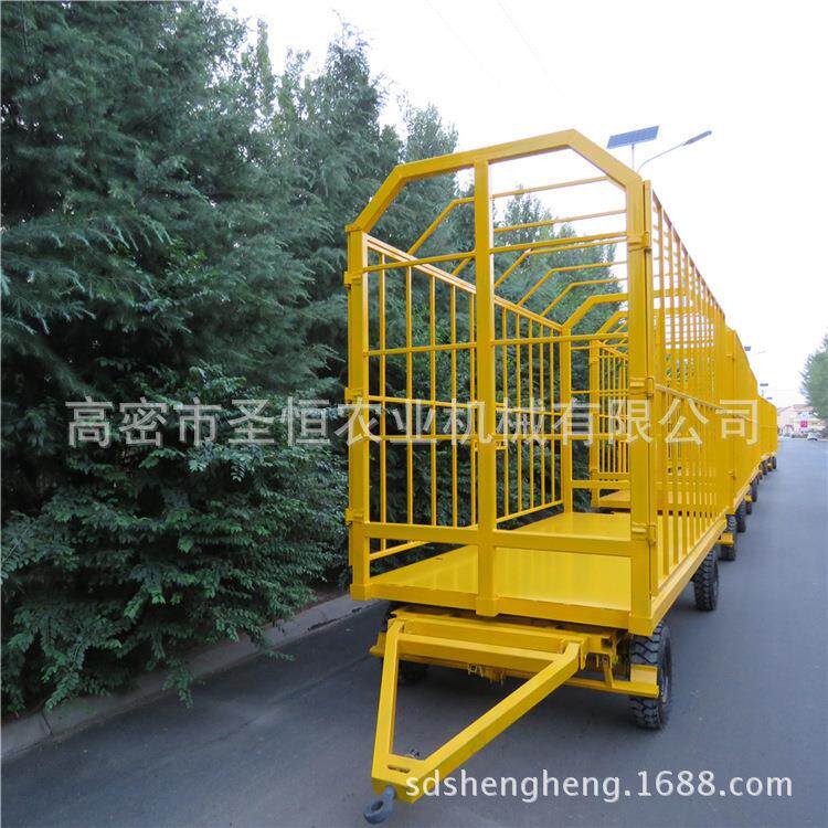 6吨高栏拖车大型高栏平板拖车农用运输工具拖车