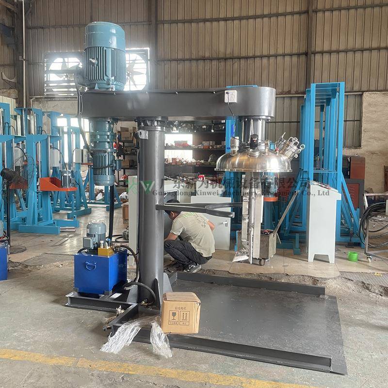 东莞供应液压升降分散机树脂颜料搅拌器带变频器可调速0-1500转