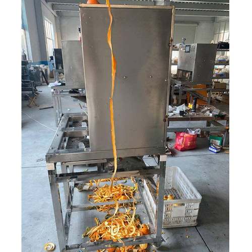 橙子削皮设备商用台式两工位去皮机水果削皮机全自动水果削皮机