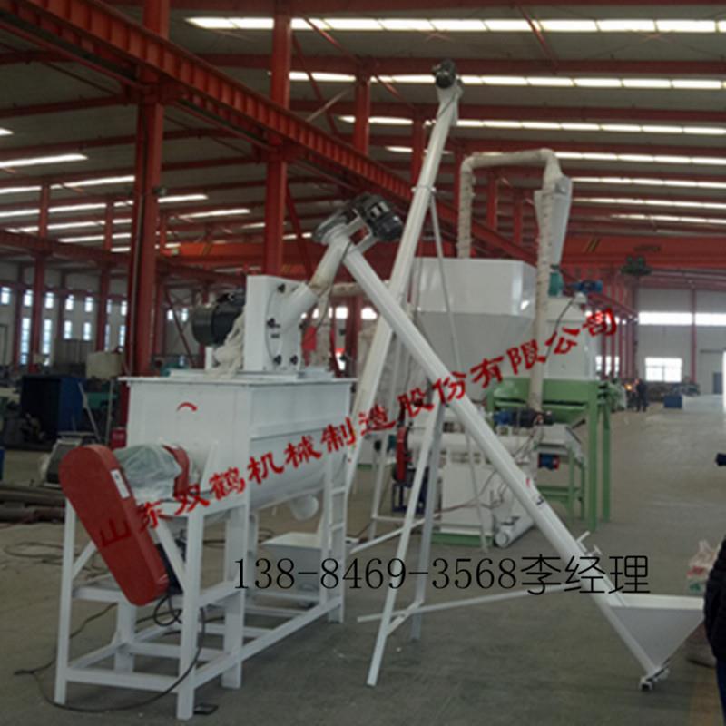 大鹅全价颗粒料成套饲料生产线鸡饲料环模颗粒机鱼饲料机