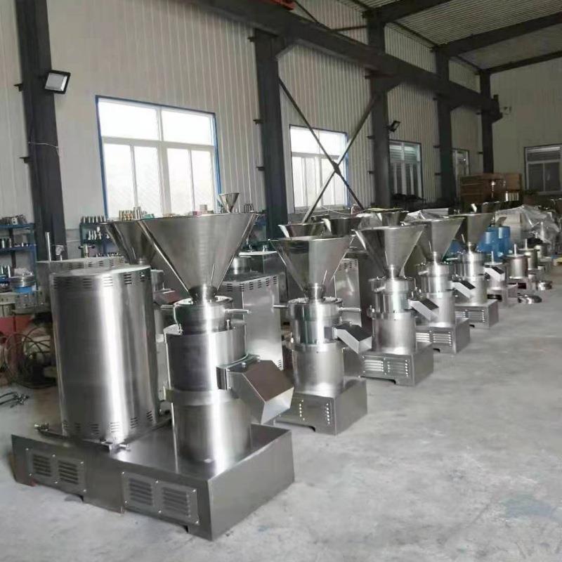 工业级不锈钢胶体磨乳化沥青胶体研磨机大豆花生芝麻酱胶体磨