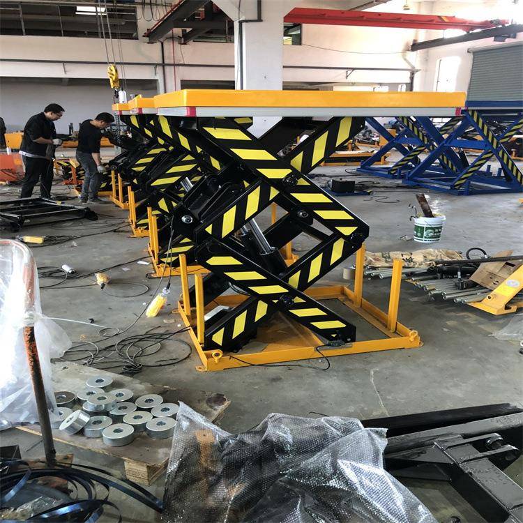 仓库码头固定液压式装卸货升降平台1-6吨快速装卸货升降设备