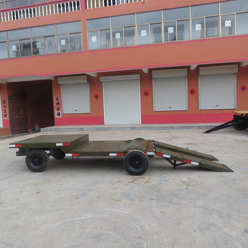 专业厂家供应40吨重型挖掘机拖车工程机械拖车底盘移动工具车