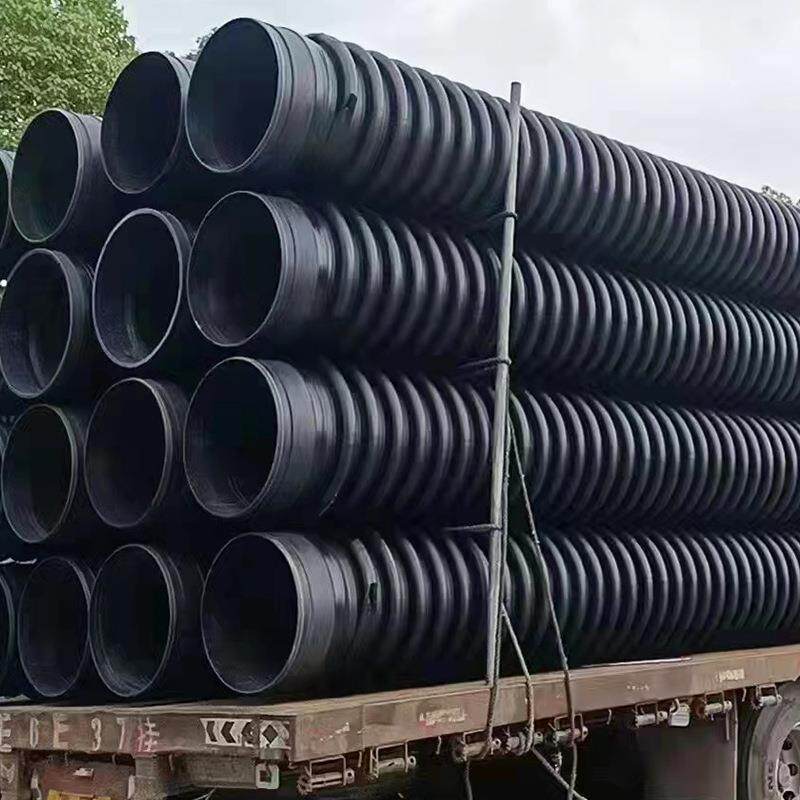 HDPE克拉管高密度聚乙烯结构壁增强缠绕管市政工程建筑排水排污管