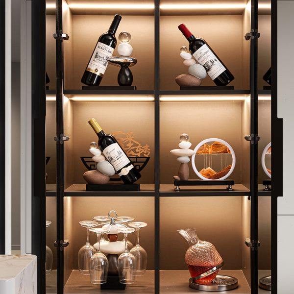 海贝海时来运转红酒架酒柜装饰品摆件轻奢高档电视餐边柜家居客厅,家居饰品,户外/庭院摆件,淘宝优惠券,粉丝福利购,淘宝优惠卷