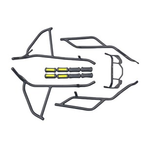 适用滑板车UFR150原厂碳钢保险杆HJ150T 29A护杠防护杆后防摔