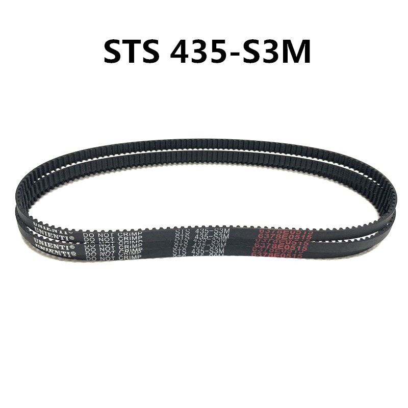 精密设备同步带 S435-S3M 日本UNIENTI进口皮带 自动伺服传动皮带