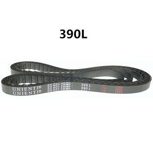 橡胶梯形齿轮传动皮带 包装 398L 394L 日本UNIENTI 机同步带390L