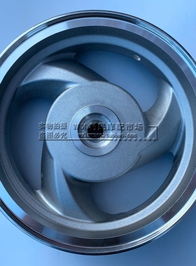 适用踏板车悦星 HJ125T-9/9A/9C/9D前后轮毂前后钢圈前后铝轮圈