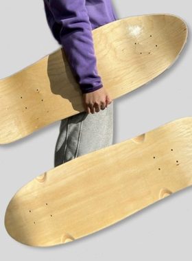 陆地冲浪滑板32inch英寸陆冲板面7层枫木专业路冲宽脚窝双翘板面