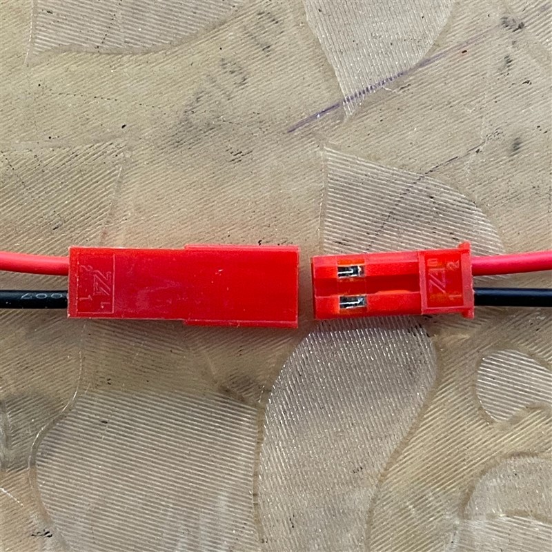 JST-SYP红杜邦线端子线2.54-2P公母对插线接线端子连接器线长300M