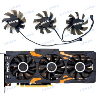 GAMING显卡风扇CF INNO3D映众RTX2070S 2080ti 2080S 12915S 2080