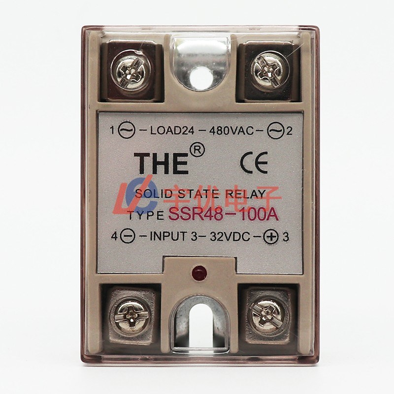 SSR48-100A无锡天豪THE固态继电器 单相交流 100A 480V 全新原装