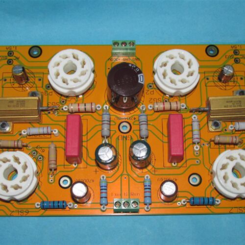 靓音的美国Dynaco 大力宝6V6 10W超线性推挽胆机PCB板立体声LG183