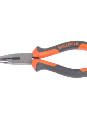 钢盾工具 双色柄尖嘴钳 尖咀钳6寸8寸S045004 S045005