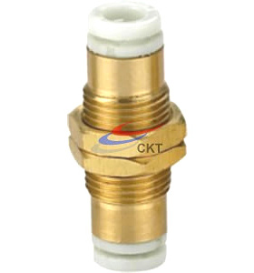 CKT品牌国产快插接头隔板直通快插KJE04-00 10个装