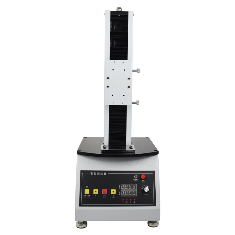 上海电动立式单柱测试台SJX-200-1000N拉力拉伸材料试验机1KN