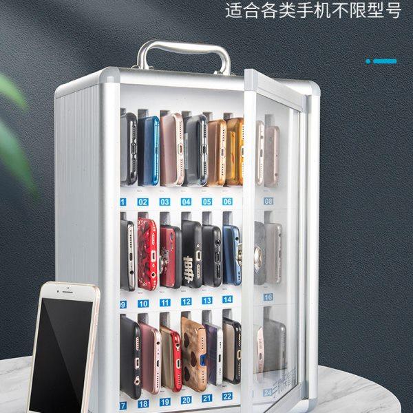 手机保管箱带锁员工学生手机收纳箱储存柜子放置盒班级手机存放柜,商业/办公家具,寄存柜/快递柜,淘宝优惠券,粉丝福利购,淘宝优惠卷