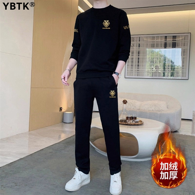 休闲套装男2025年春秋季新款时尚