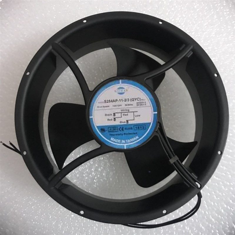 原装信湾 S254AP-11-2/3 WB进口设备用散热风扇 100/120V 3线调速