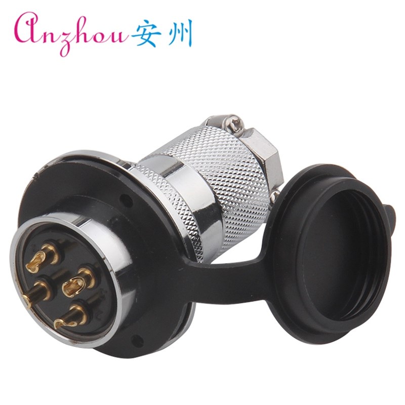 DF30 30M-4A 航空插头 30M-4E 连接器 GX30-4芯 插头