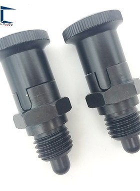 自锁型短螺丝旋钮柱塞 嵌入式煺密型粗牙PMXYSL  PMXYSH(ZC507)