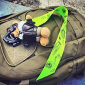 包邮 多功能扣印花飞行飘带 两个 行李箱标识飘带 背包配饰挂饰