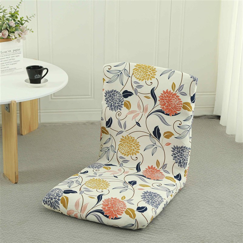 懒人榻榻米d座椅套布床上卧室小沙发罩单人飘窗阳台靠背折叠椅子