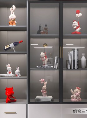创意装饰摆件家居饰品客厅电视柜酒柜玄关桌面摆设轻奢大气工艺品
