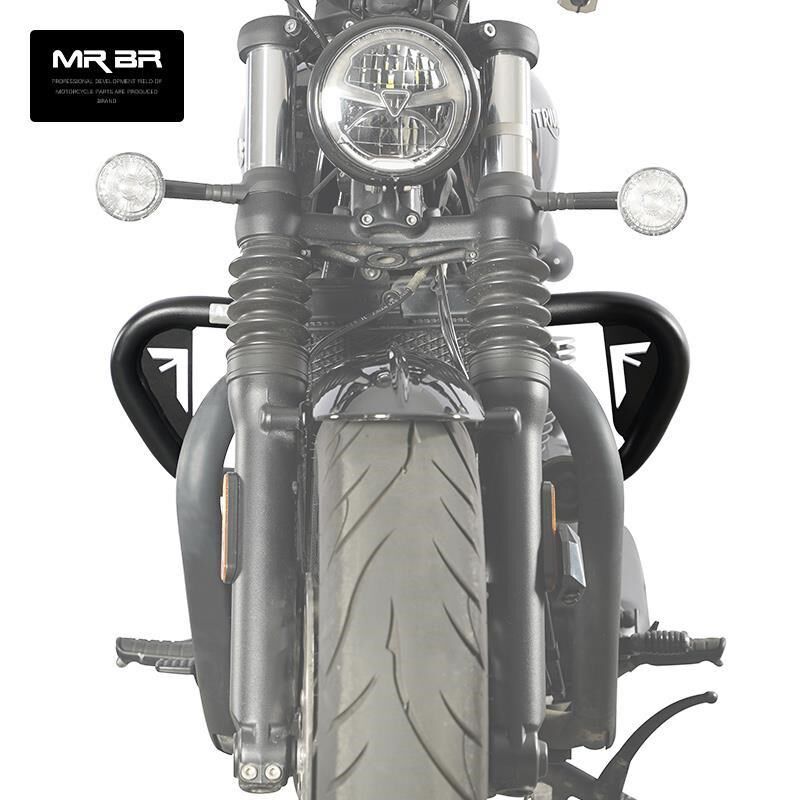 MRBR适配凯旋1200Bobber护杠摩托车防摔杠保险杠竞技杠改装配件