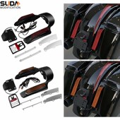 2014 摩托车哈雷大滑翔改装 街道滑翔 旅行 2022 LED后挡泥板尾灯