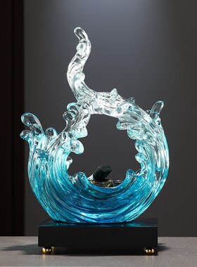 风生水起摆件玄关钥匙收纳办公室客厅电视柜酒柜高档装饰乔迁礼品