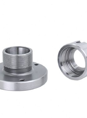 ER夹头座80/100/125/160三孔夹头座16 20 25 32 40 5法兰盘铣夹头