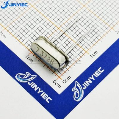 石英晶振 7.3728MHz 直插两脚 HC-49S无源晶振 钟振晶体（5个）