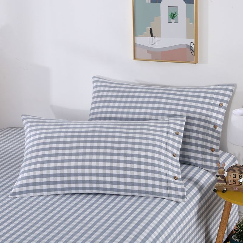 老粗布凉席21棉床单单件三件套夏季加厚加密特厚双面