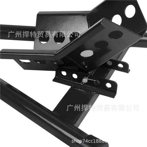 通用摩托车前轮支撑架停车架起车架驻车架重机修理展示托运拖车架