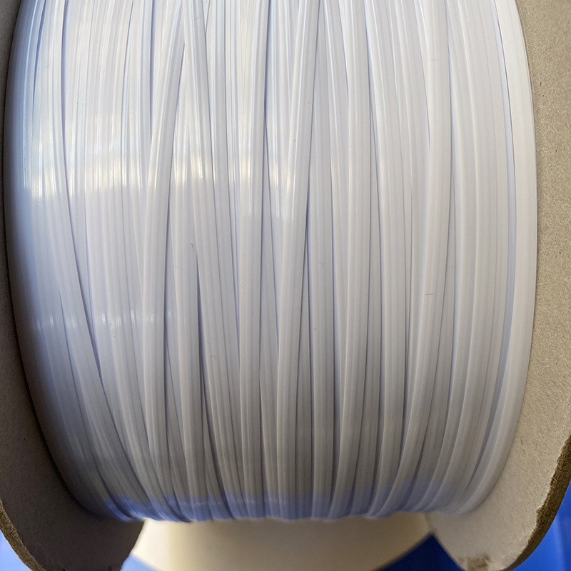 PET无芯扎带单面型 全塑扎丝机用线盘卷带塑料扁形无芯扎线