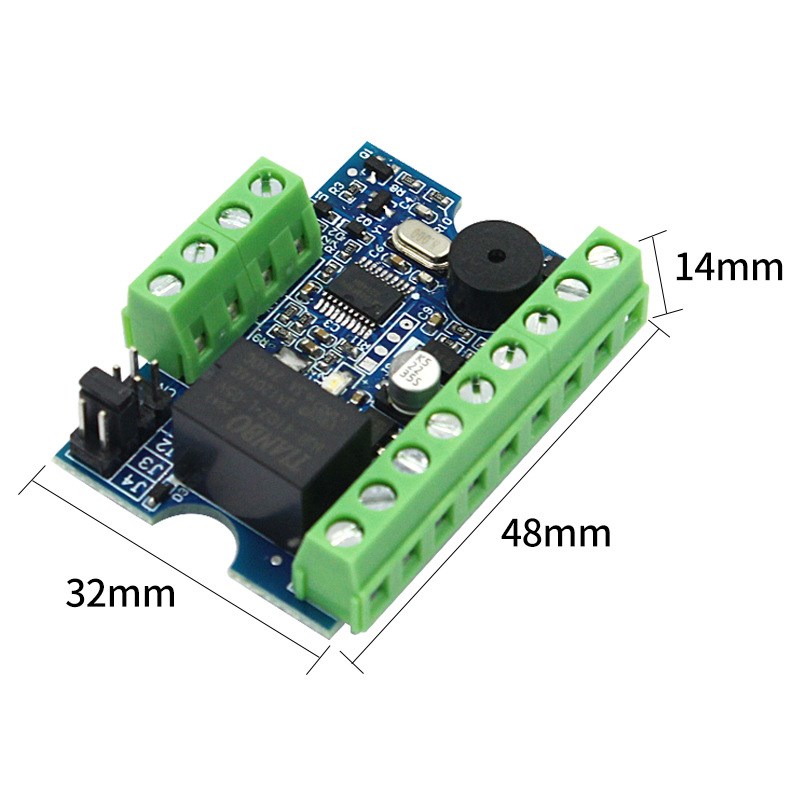 门禁控制板模块门禁机读头刷卡模块支持DALAS读头TM读头电路板